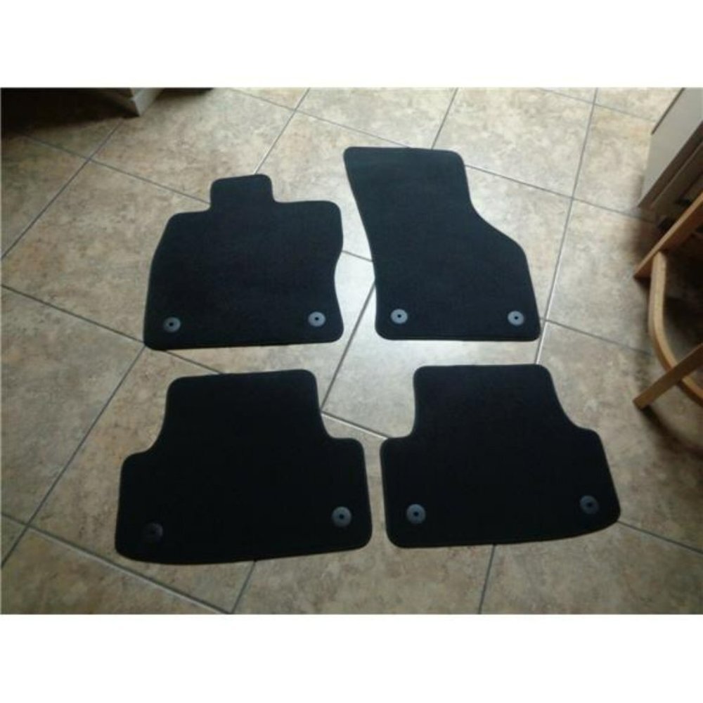 2015-2020 Audi A3 Carpeted Floor Mats Set Black